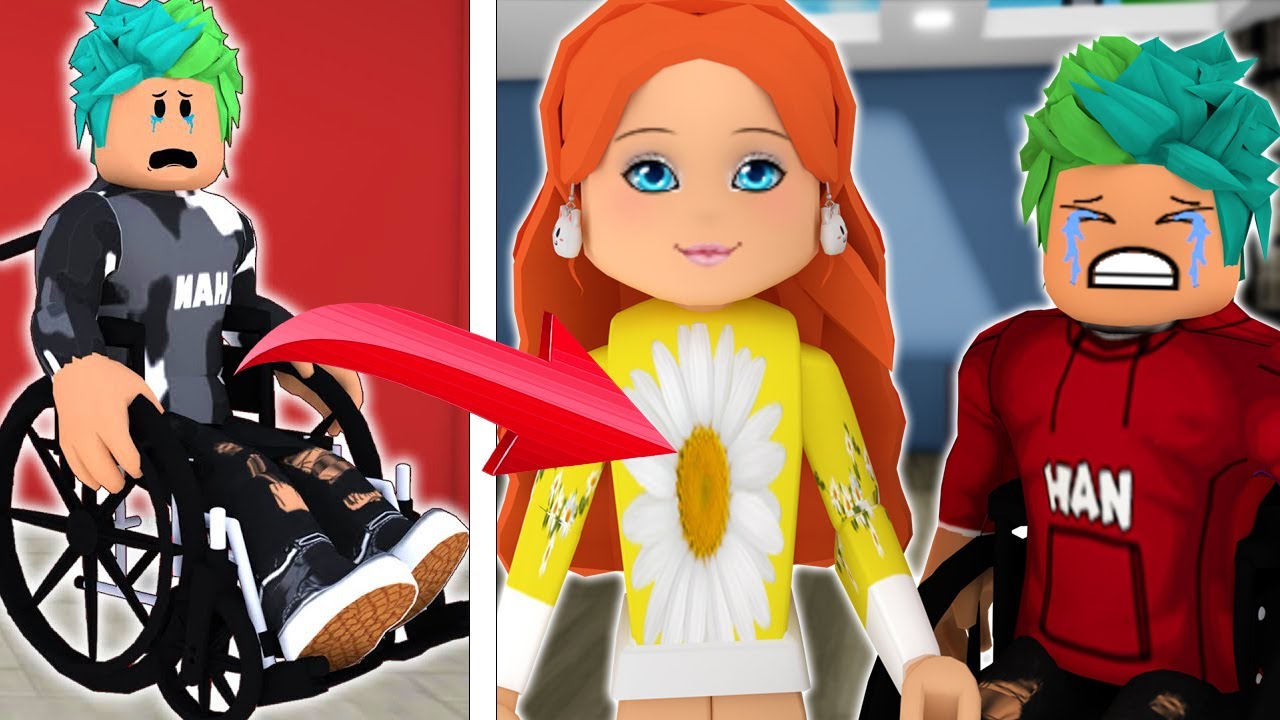💔 KÜÇÜK ZAVALLI SAKAT ÇOCUK AŞIK OLUYOR | 😢 | ROBLOX BROOKHAVEN HİKAYE HAN KANAL EKİP