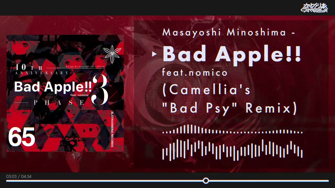 Masayoshi Minoshima - Bad Apple!! feat.nomico (Camellia's 
