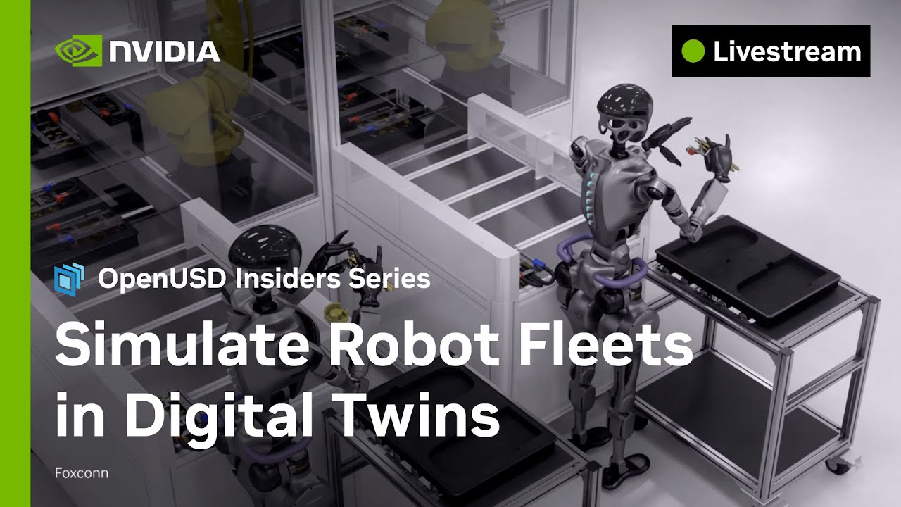 Simulate Robot Fleets in Digital Twins