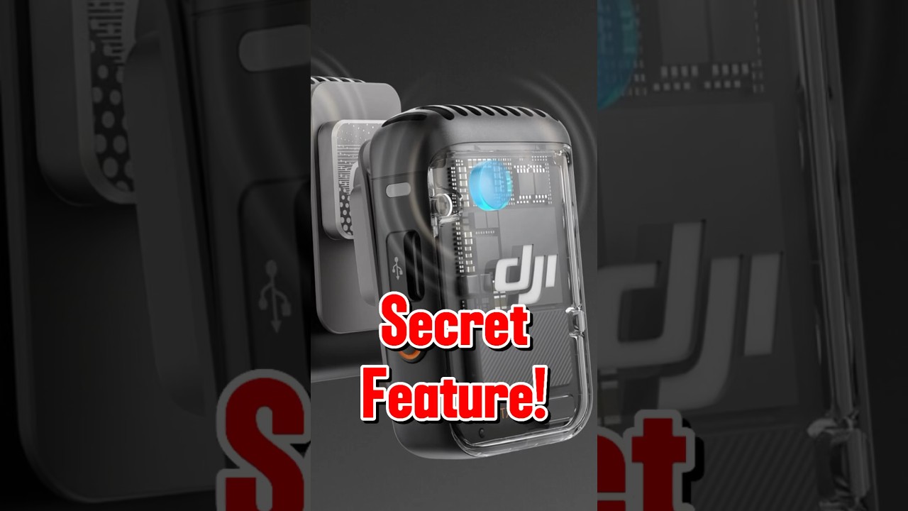 СЕКРЕТНАЯ ФУНКЦИЯ DJI Mic 2‼️🎙️ #djimic2 #dji #lavmic #microphone ￼