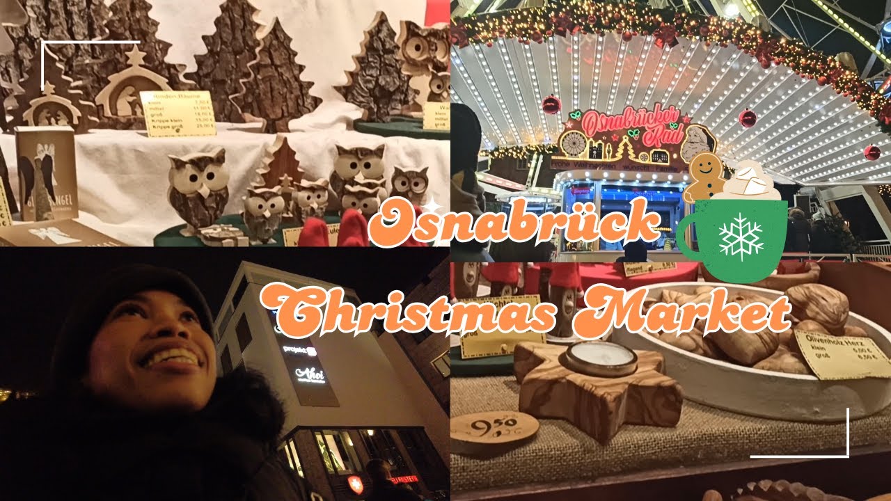 A NIGHT IN OSNABRÜCK CHRISTMAS MARKET! GO PA DIN KAHIT MALAMIG! | @cristyingermany