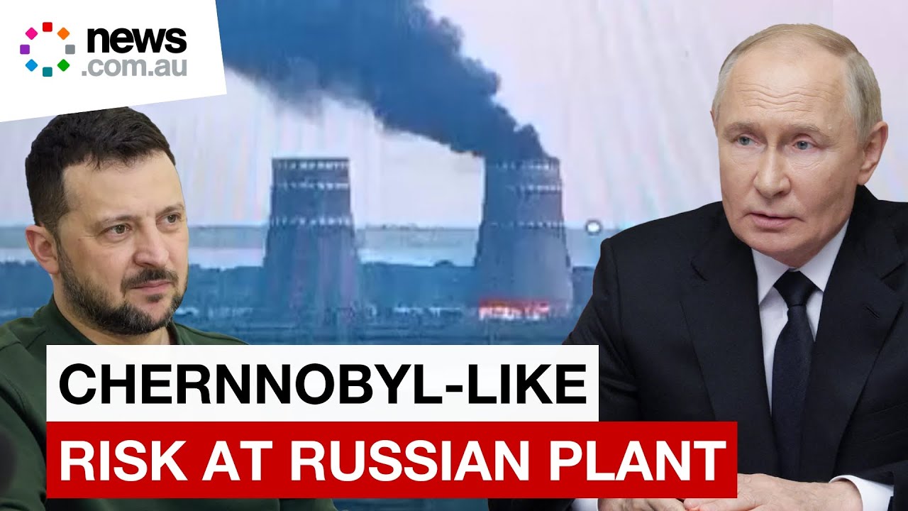 Ukraine risks with nuclear disaster at Russia's Kursk power plant