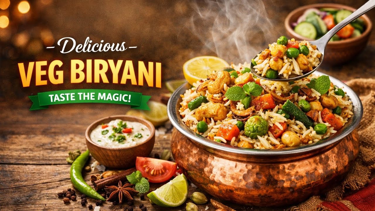 My style veg biriyani🍅🫛🥕🫕🍲
