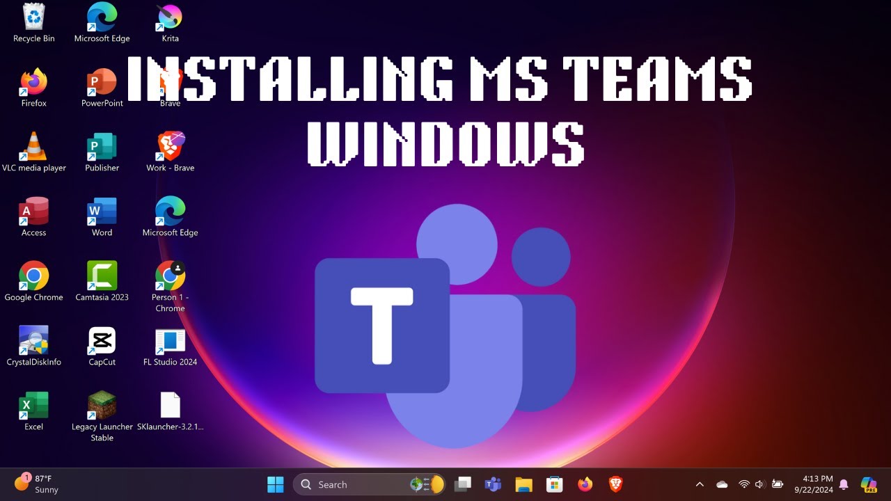 How To Download and Install Microsoft Teams for FREE on PC in 2024!