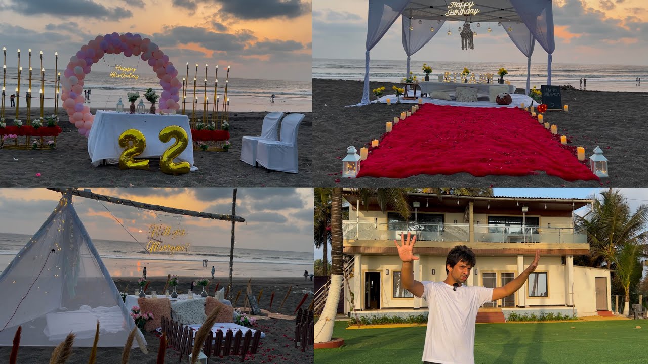 Best Resort In Mumbai For Couple Rs.3500 | Ocean Beach Resort Near Mumbai | #mylifemyvlog
