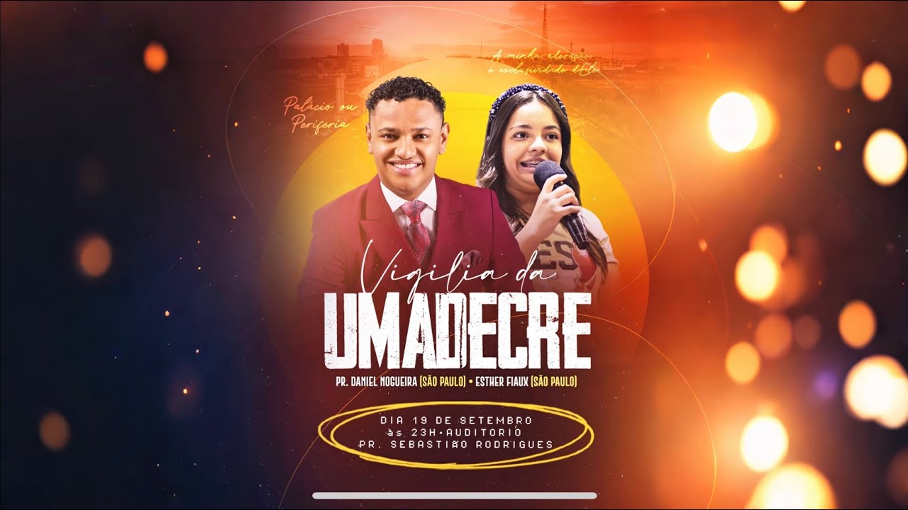 AO VIVO |  VIGILIA | 19/09/2025 |