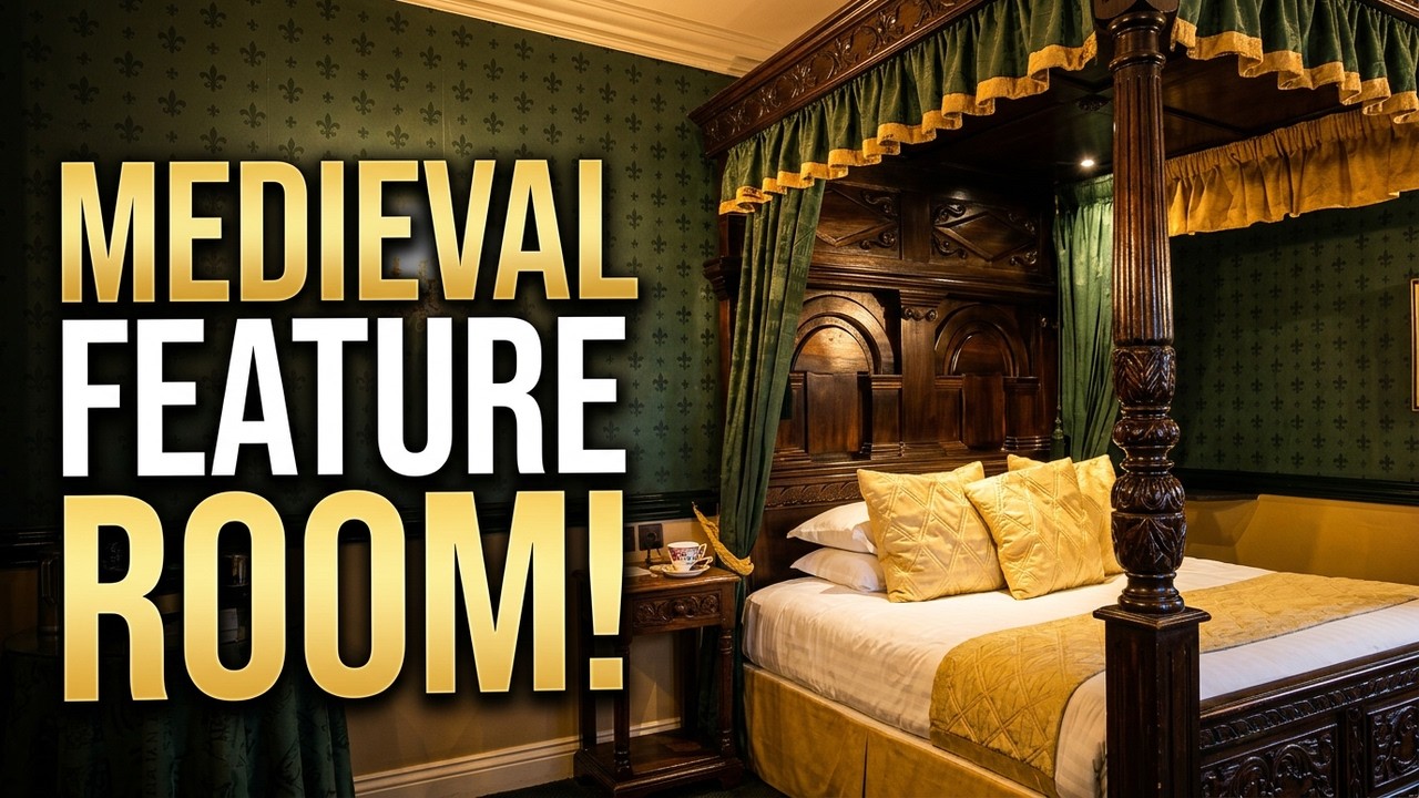 Coombe Abbey Hotel: Medieval Feature Exclusive Room Tour