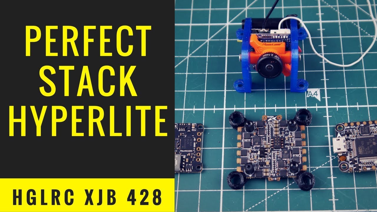 Best Hyperlite Featherlite FC Stack // HGLRC XJB F428 - TX20