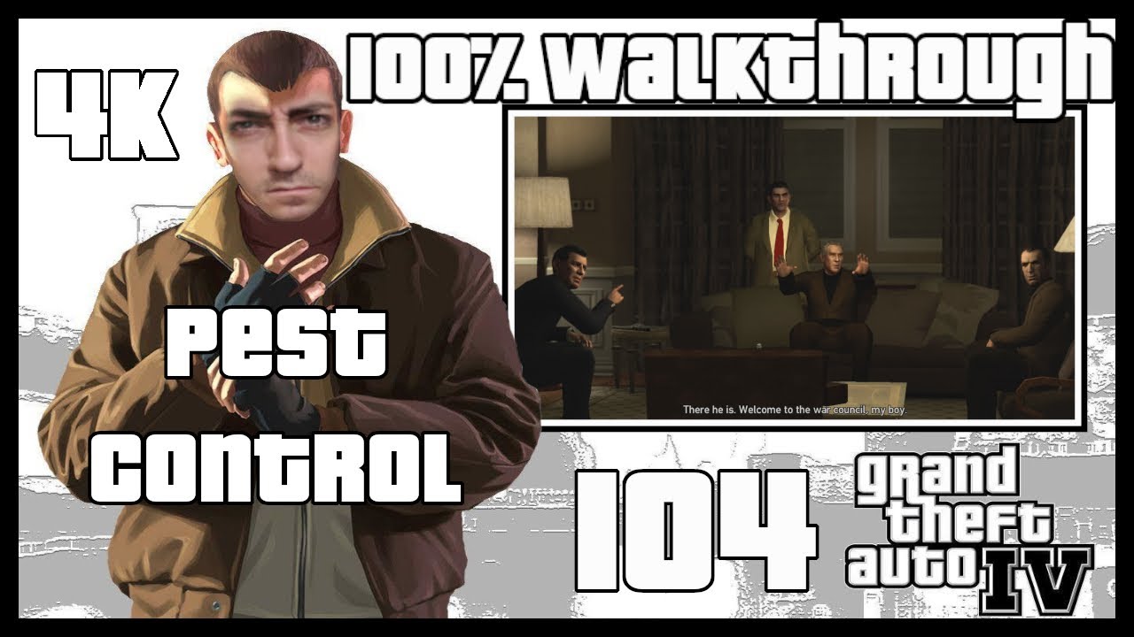 GTA 4: Key to the City 104 (Upscaled) | Pest Control (Textual Guide)