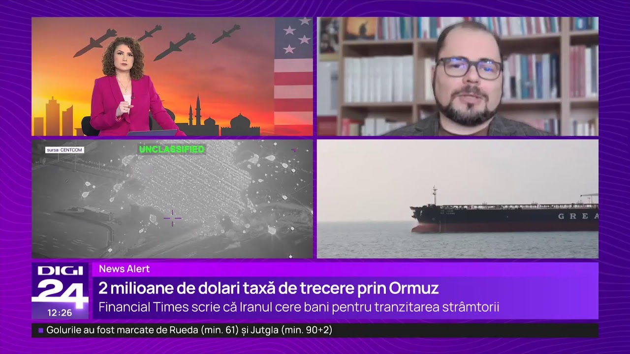 🟣 Știrile Digi24  de la ora 12  – 20 martie 2026