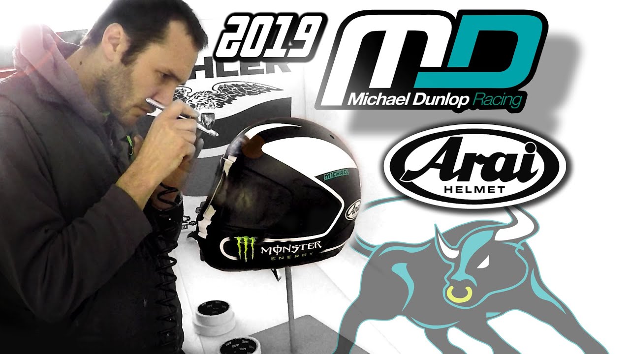 Michael Dunlop's 2019 Arai RX7v