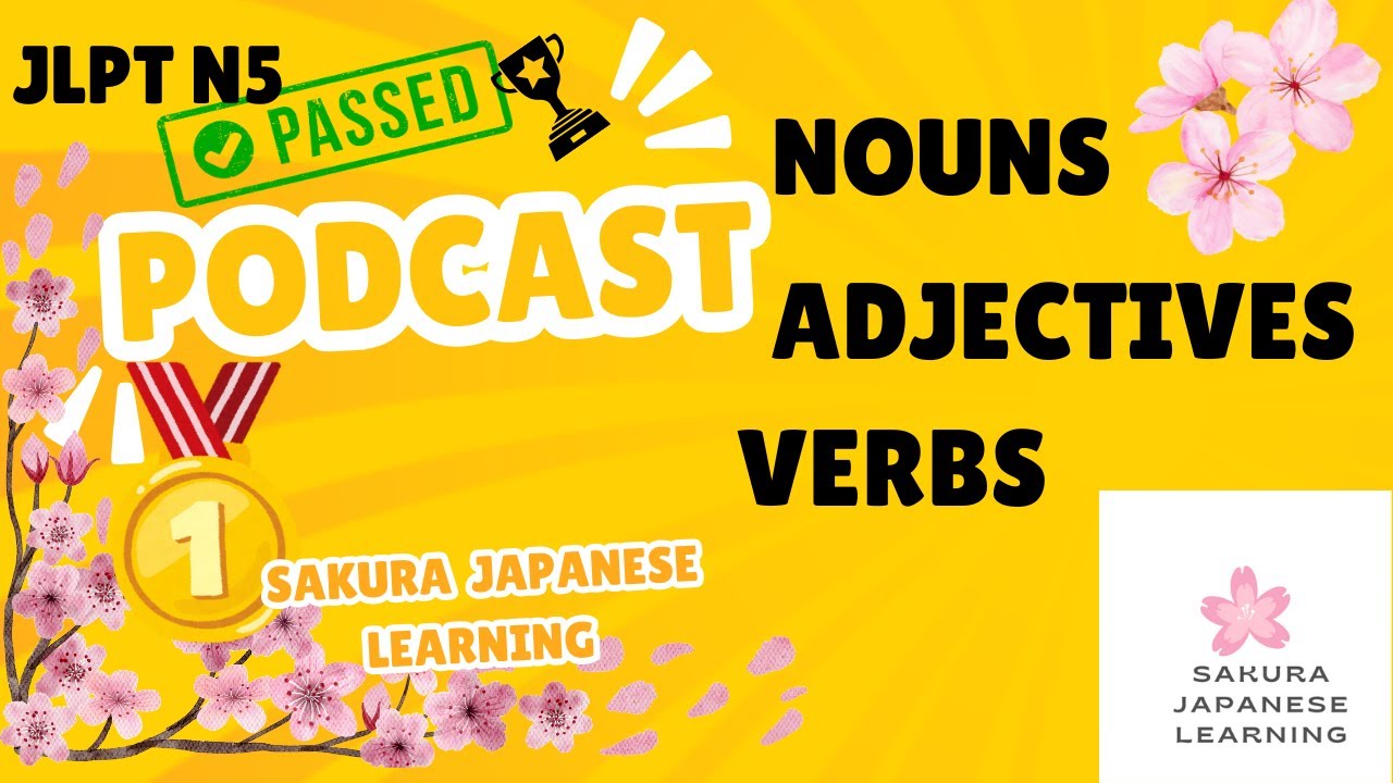 JLPT N5 PRACTICE & POD CAST Sakura Japanese Learning Channel provides you the best Online coaching.