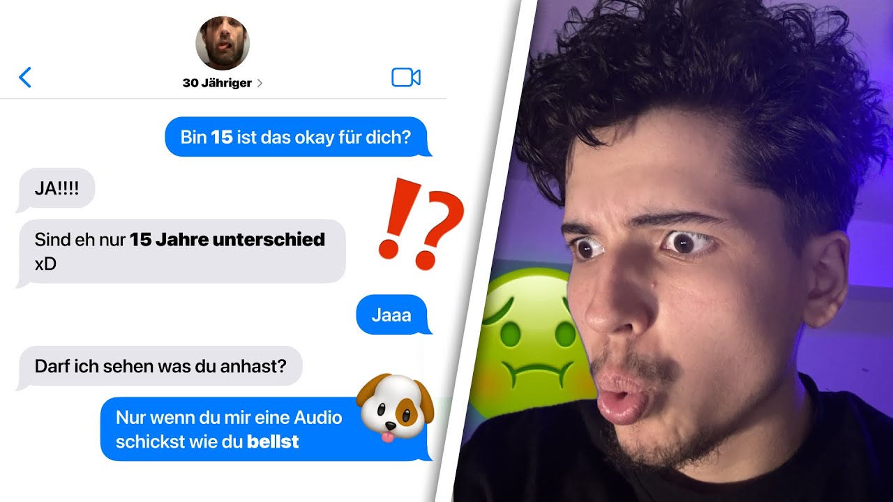 ICH HABE MICH AUF SNAP ALS MINDERJÄHRIGE AUSGEBEN & DAS IST PASSIERT.. (KRANK)