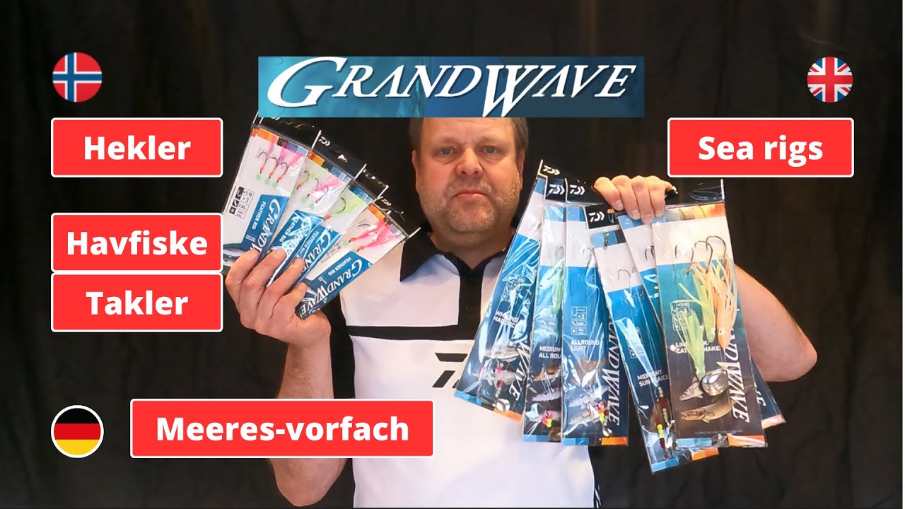 Daiwa Grandwave Searigs / Saltvanns takler