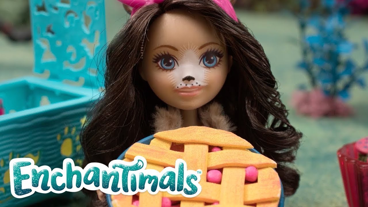 Enchantimals Brasil 💜 Bren Bear Stop Motion Brinquedos | Brinquedos Videos