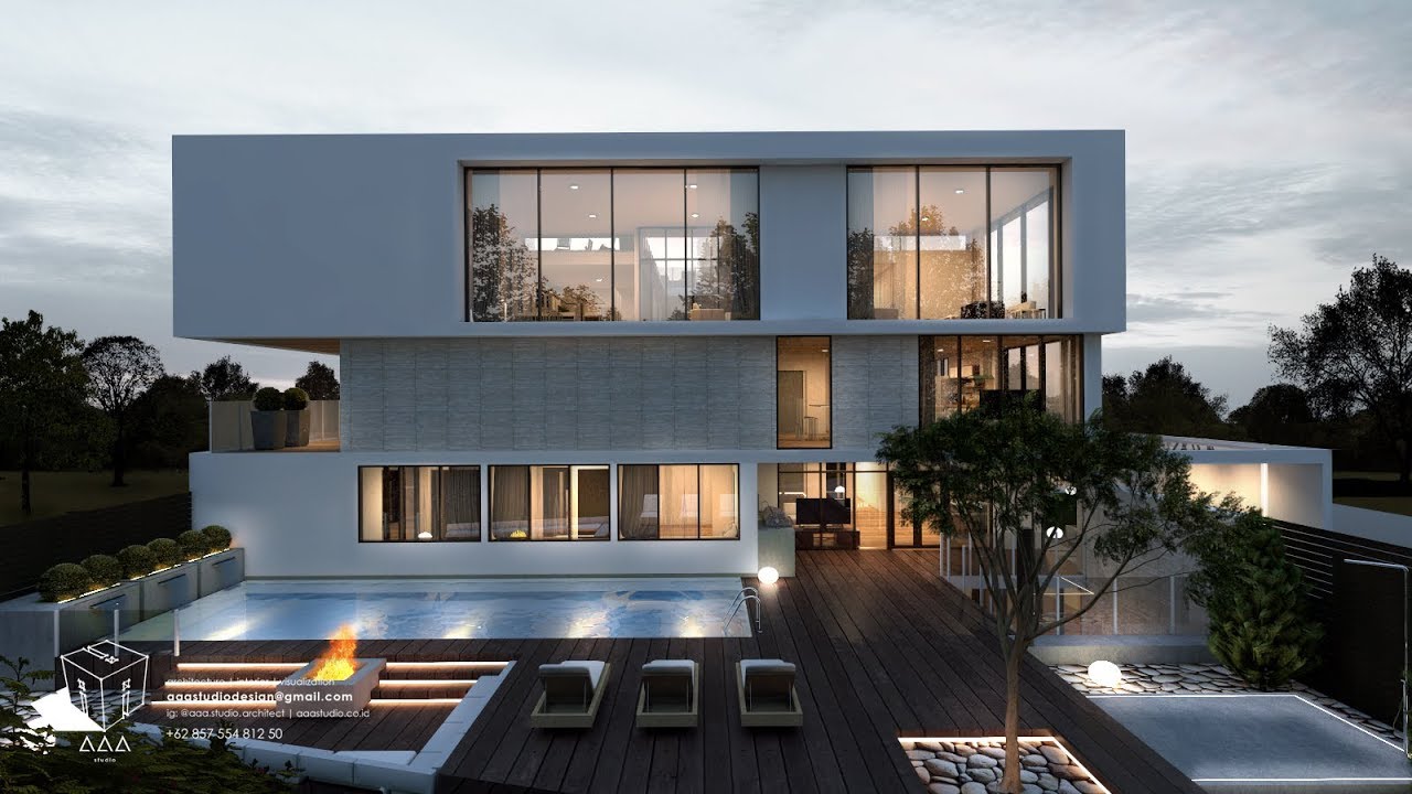 Ultra Modern Patio House, Switzerland