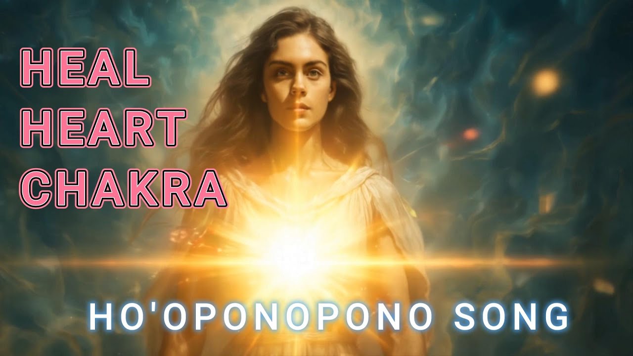 HEAL Your Heart Chakra | Ho'oponopono Healing Song for Love & Forgiveness | Heart Chakra Healing