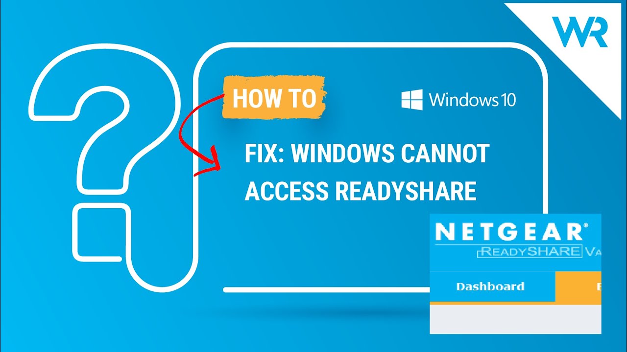 ИСПРАВЛЕНИЕ: Windows не может получить доступ к ReadySHARE