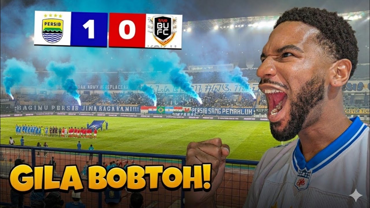 BOBOTOH DZIKNIJ! 🤯 PERSIB BANDUNG VS BANGKOK WIELKA BRYTANIA 1:0 | Indonezyjska HISTORIA ACL 2!