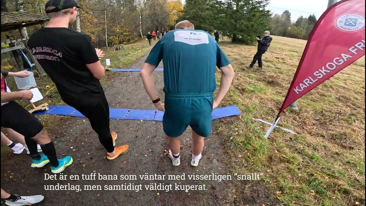 Södra Svealands Terräng-DM (långa) 2025 - 9 km (Löparperspektiv)