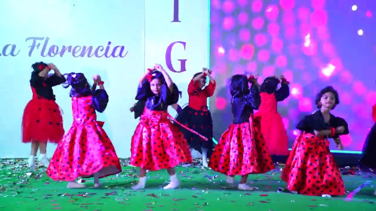 Icon Global School 2nd Annual Day Sr Kg Girls Dance La Florencia 2025