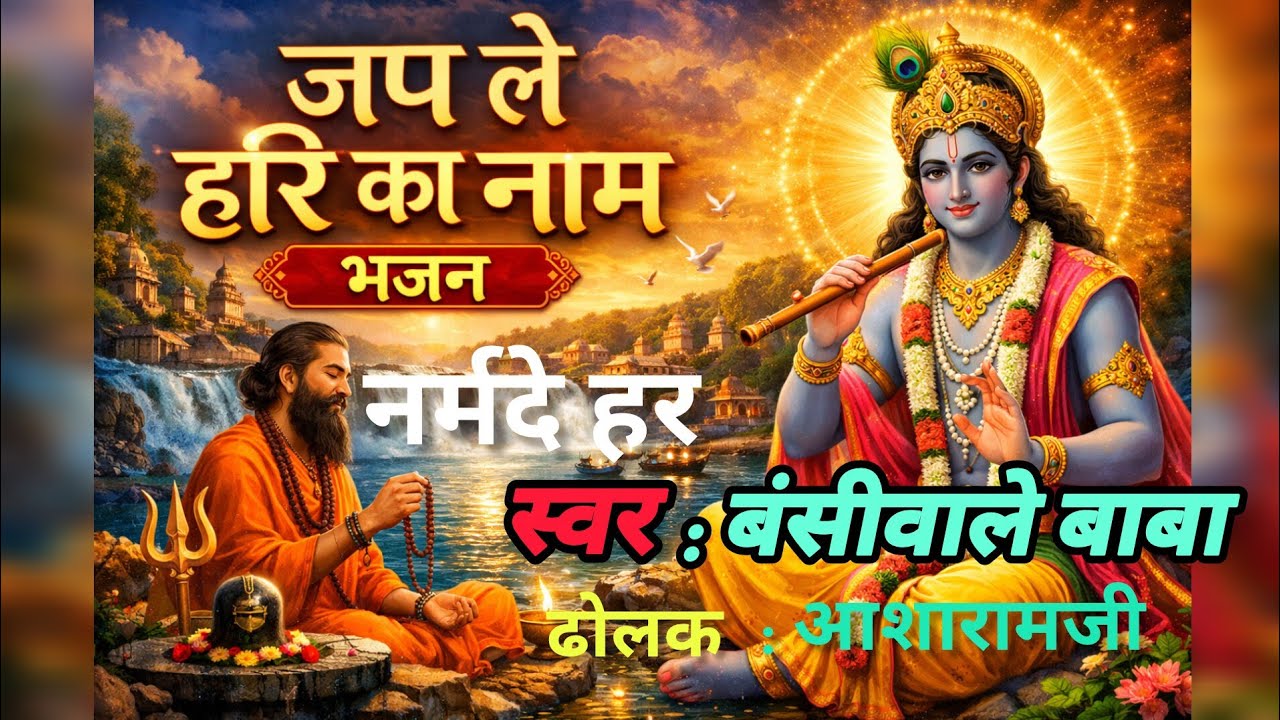 जप ले हरि का नाम | माँ नर्मदा तट से दिव्य भजन 🙏