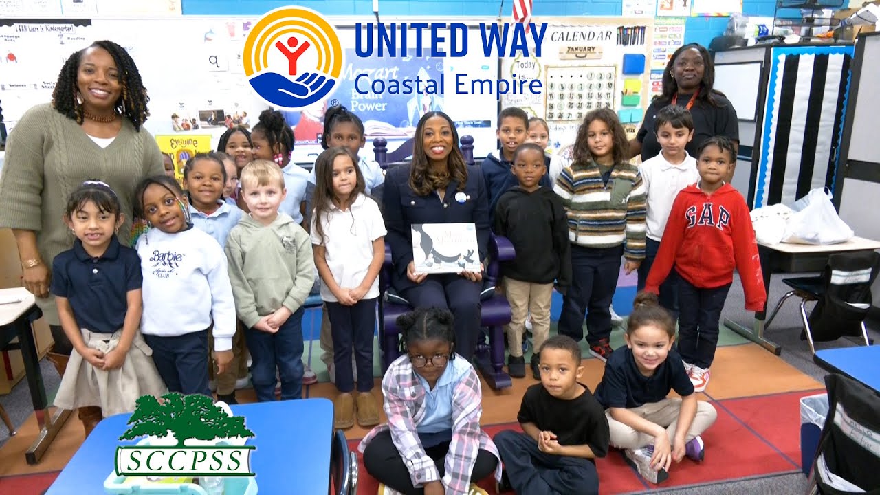 Dr. Watts and several school board members hit the classrooms for Read United Day!