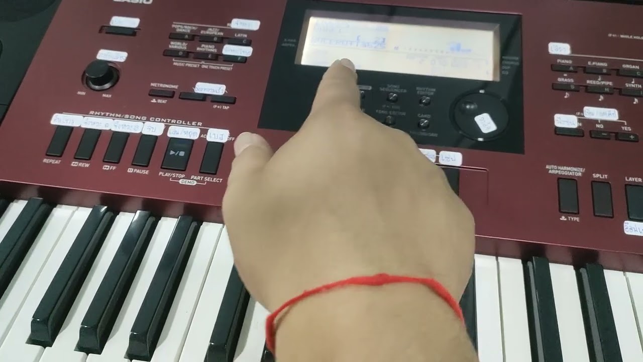 #ก่อนจัดส่งCASIO CTK6250#ติดต่อสอบถาม0841289773#บ่าวต้า