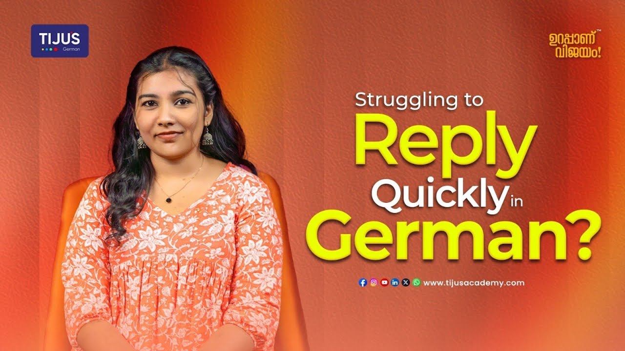 Ace Your German Speaking Exam with Tiju's Academy!