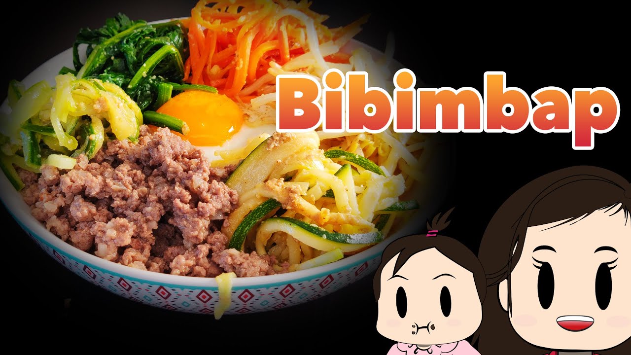 Comment faire un bibimbap facilement, le bol de riz garni coréen.