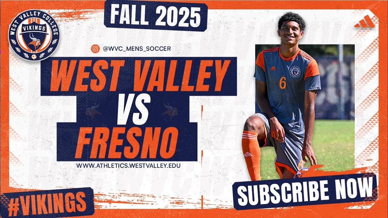 West Valley Men's Soccer vs Fresno City College