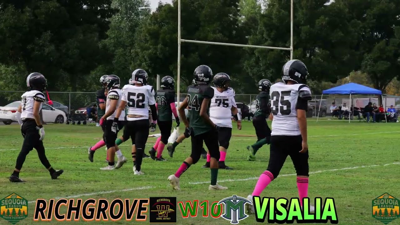 Visalia minners vs Richgrove warriors w10 sr 10/25/25