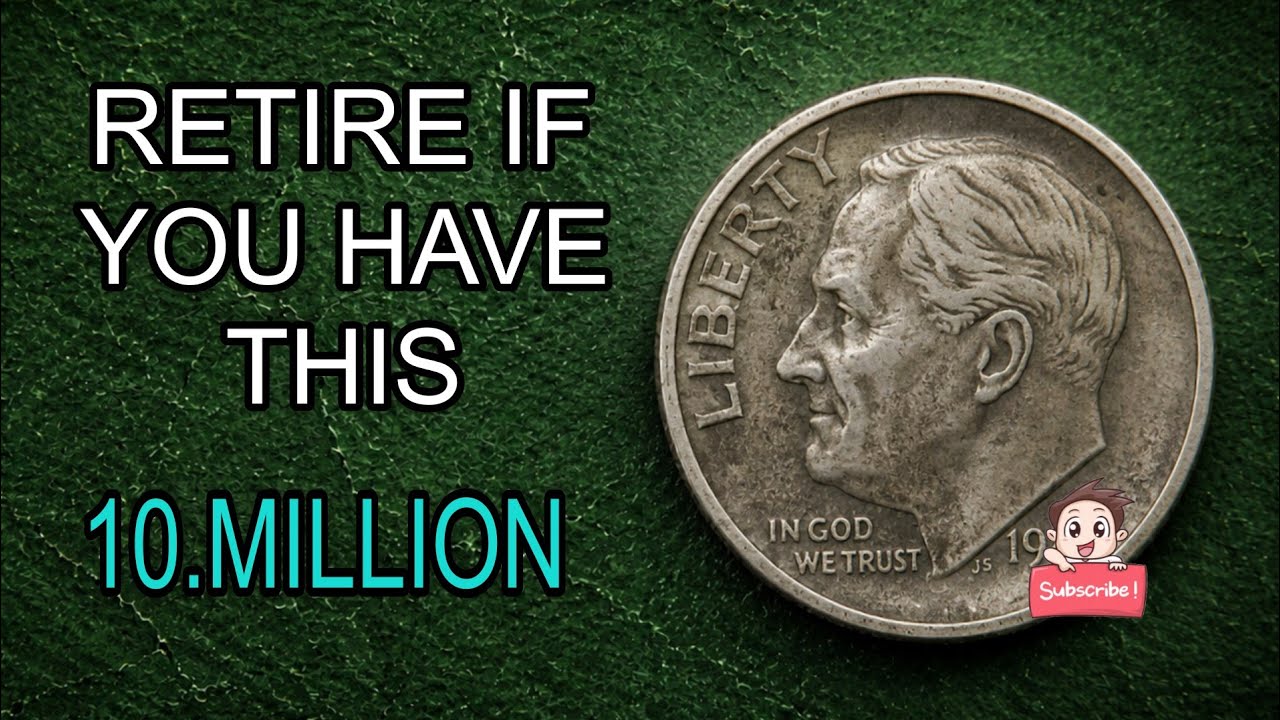 Top 6 Rare Roosevelt Dimes Worth Thousands of Dollars! 💰 | U.S. Coins