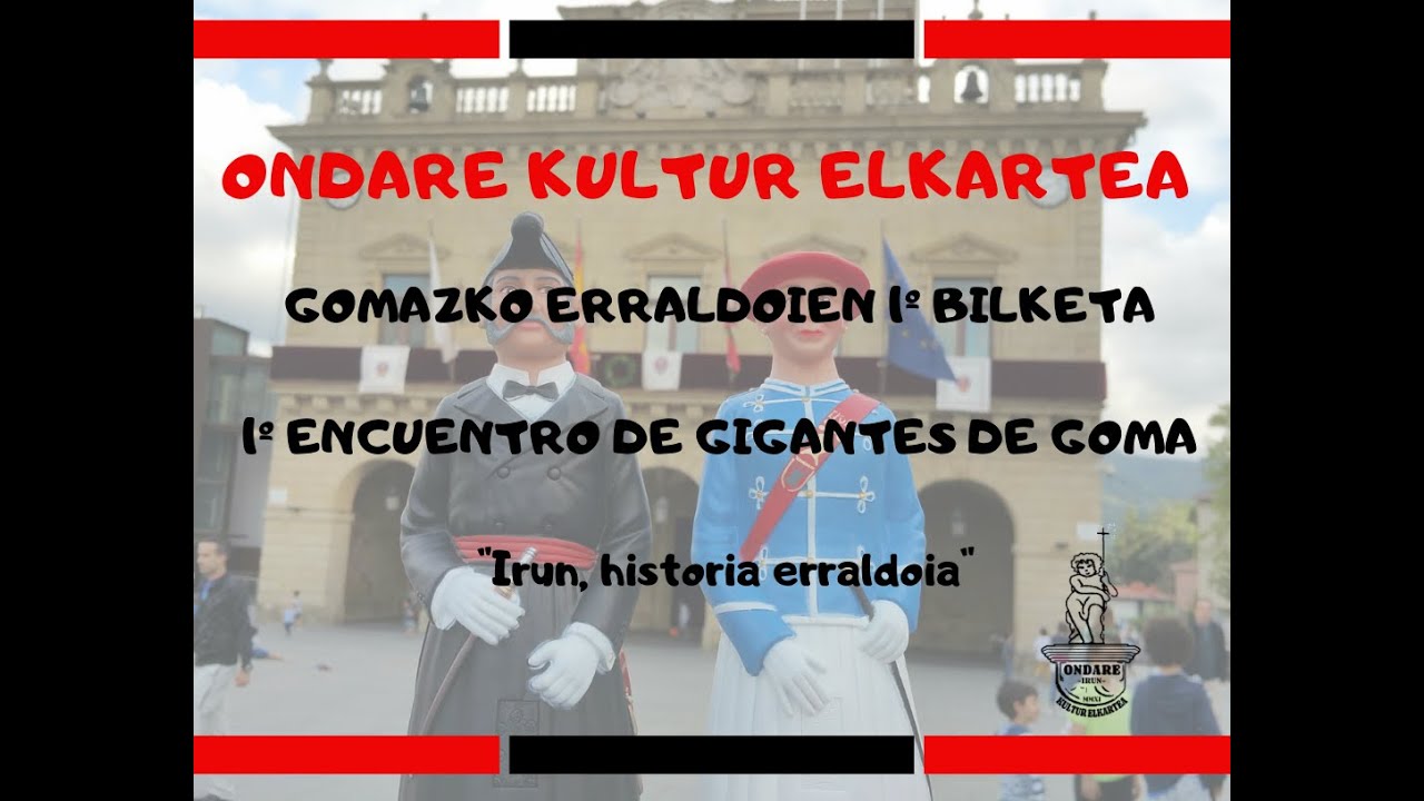 Gomazko Erraldoien bilketa - Encuentro de gigantes de goma