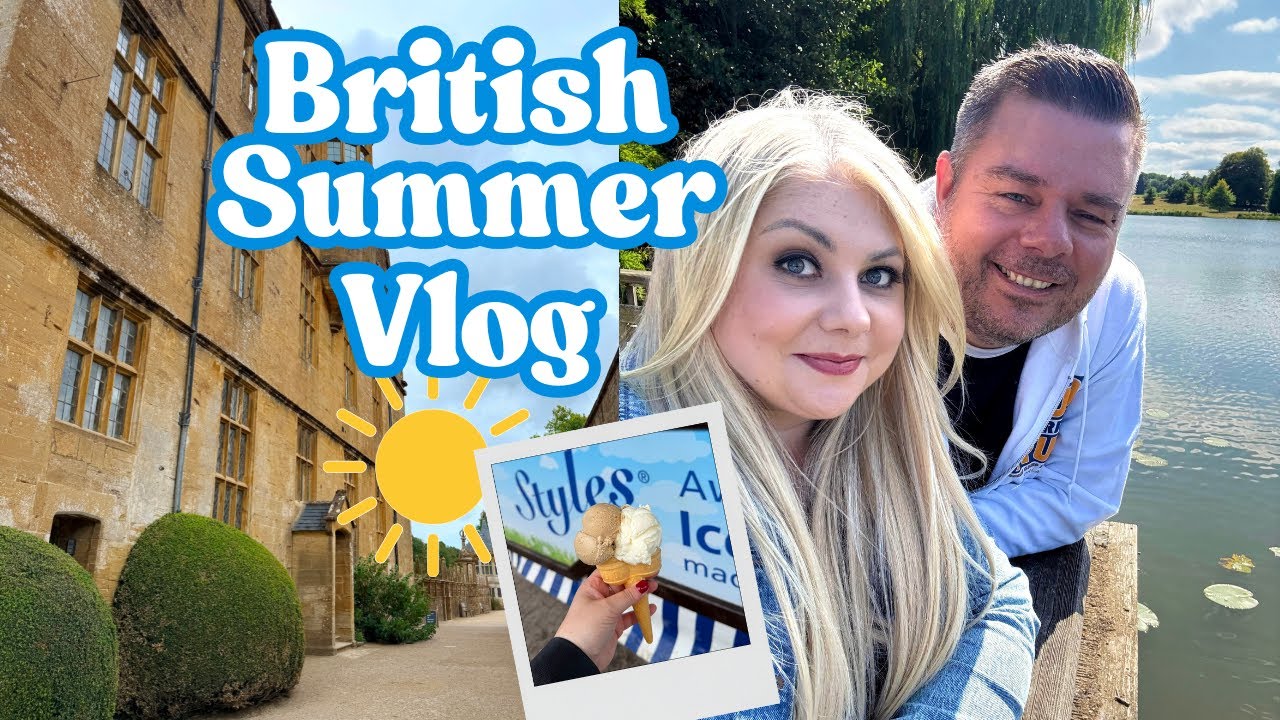 British Summer days out vlog ☀️ Sherborne Castle Gardens, Minehead & Montacute House