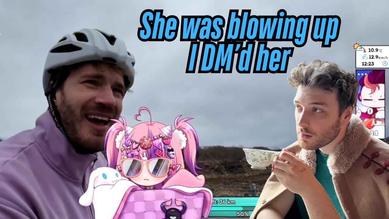 Connor Tells PewDiePie How He Met Ironmouse
