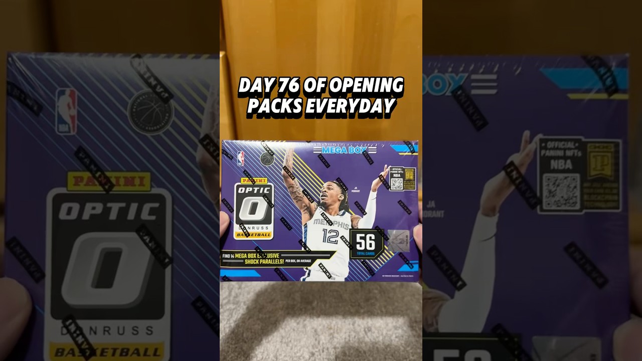Day 76 Opening Packs Every Day: 24-25 Donruss Optic Basketball Mega  