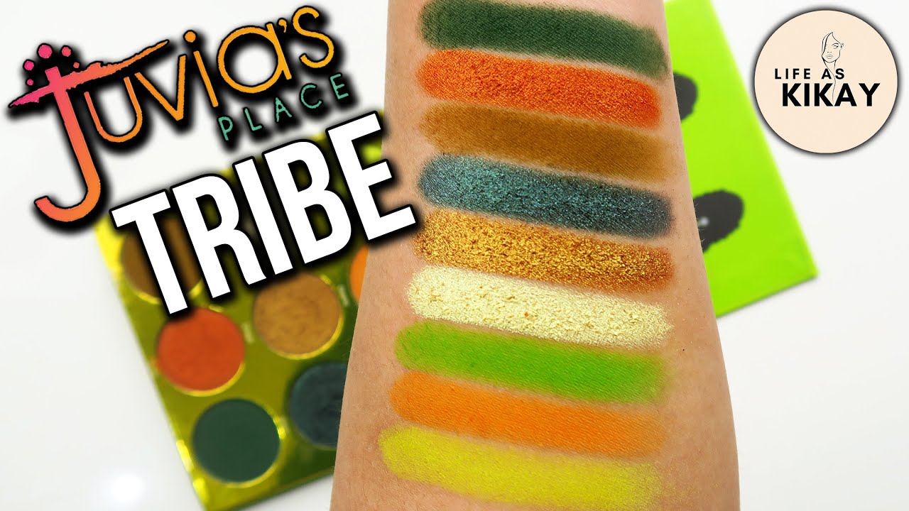 Juvia's Place Tribe Palette Swatches