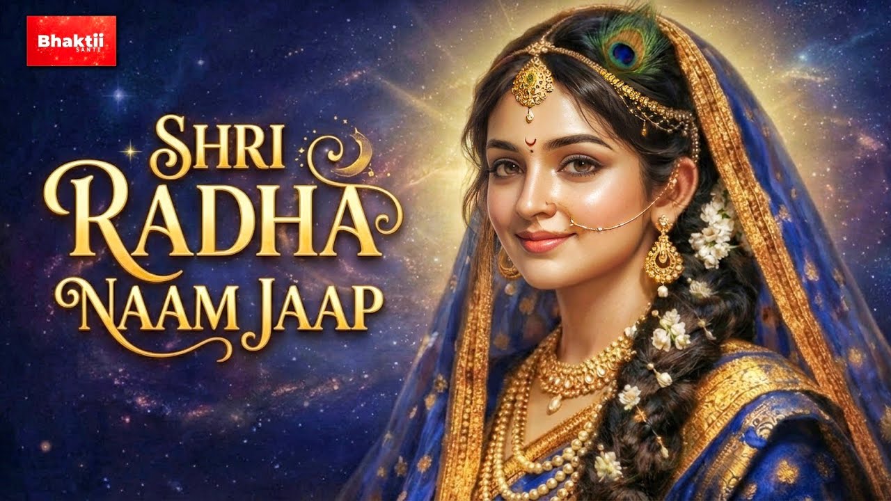 Shri Radha Naam Jap | श्री राधा नाम जप | Radha Naam Bhajan Hindi | Bhaktiisanti 