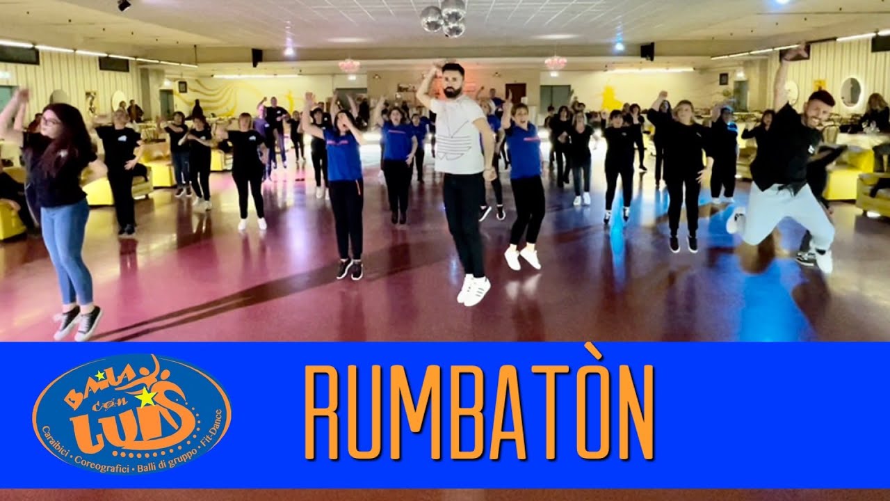 RUMBATON Daddy Yankee COREOGRAFIA + TUTORIAL + BALLO DI SPALLE || BAILA CON LUIS 2022