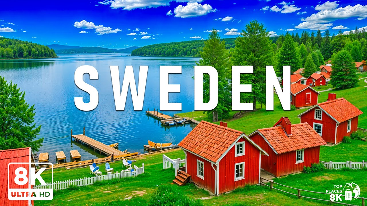 Sweden 8K UHD &ndash; Nordic Forests, Crystal Lakes & Tranquil Countryside Escapes