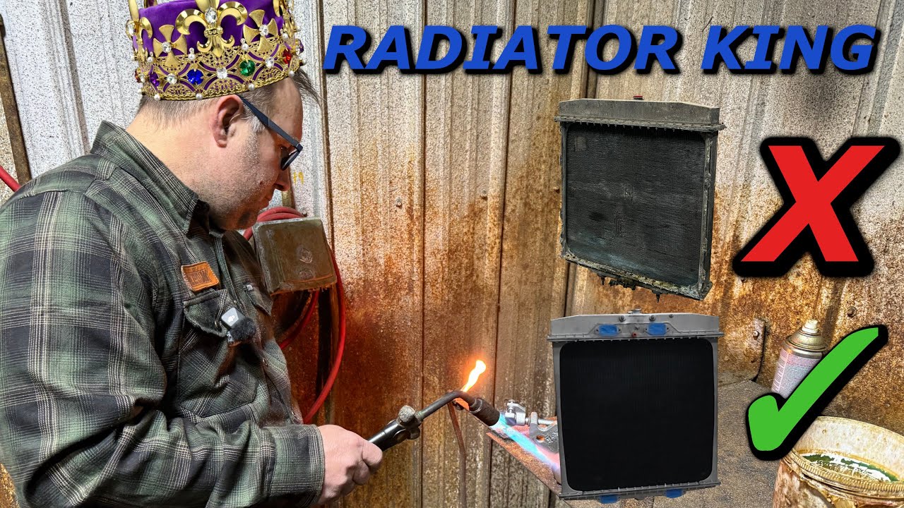 RADIATOR RESTORATION! Restoring the 12V71 Peterbilt Radiator with Icebox Performance