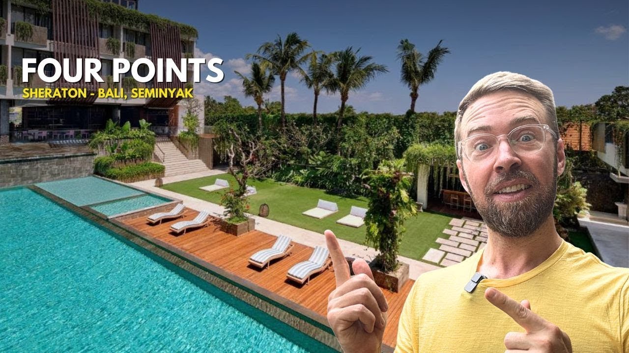 Four Points By Sheraton Bali Hotel in Seminyak: Hotel and Room Tour