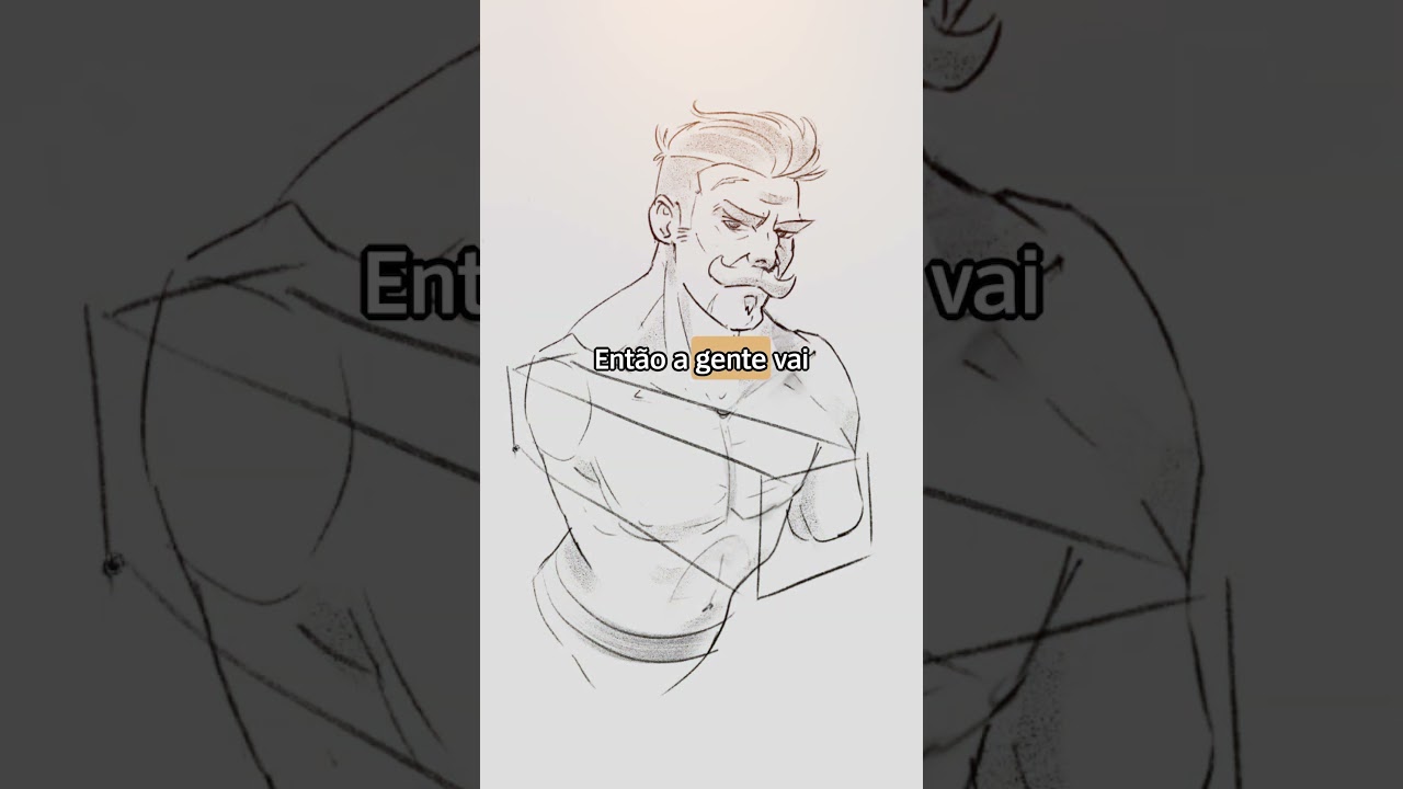 A t&eacute;cnica de Perspectiva que vai mudar seus desenhos (e facilitar sua vida) #shorts