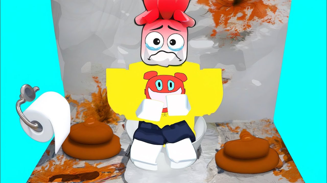 う○こをすると巨大化するロブロックス【 Roblox 】