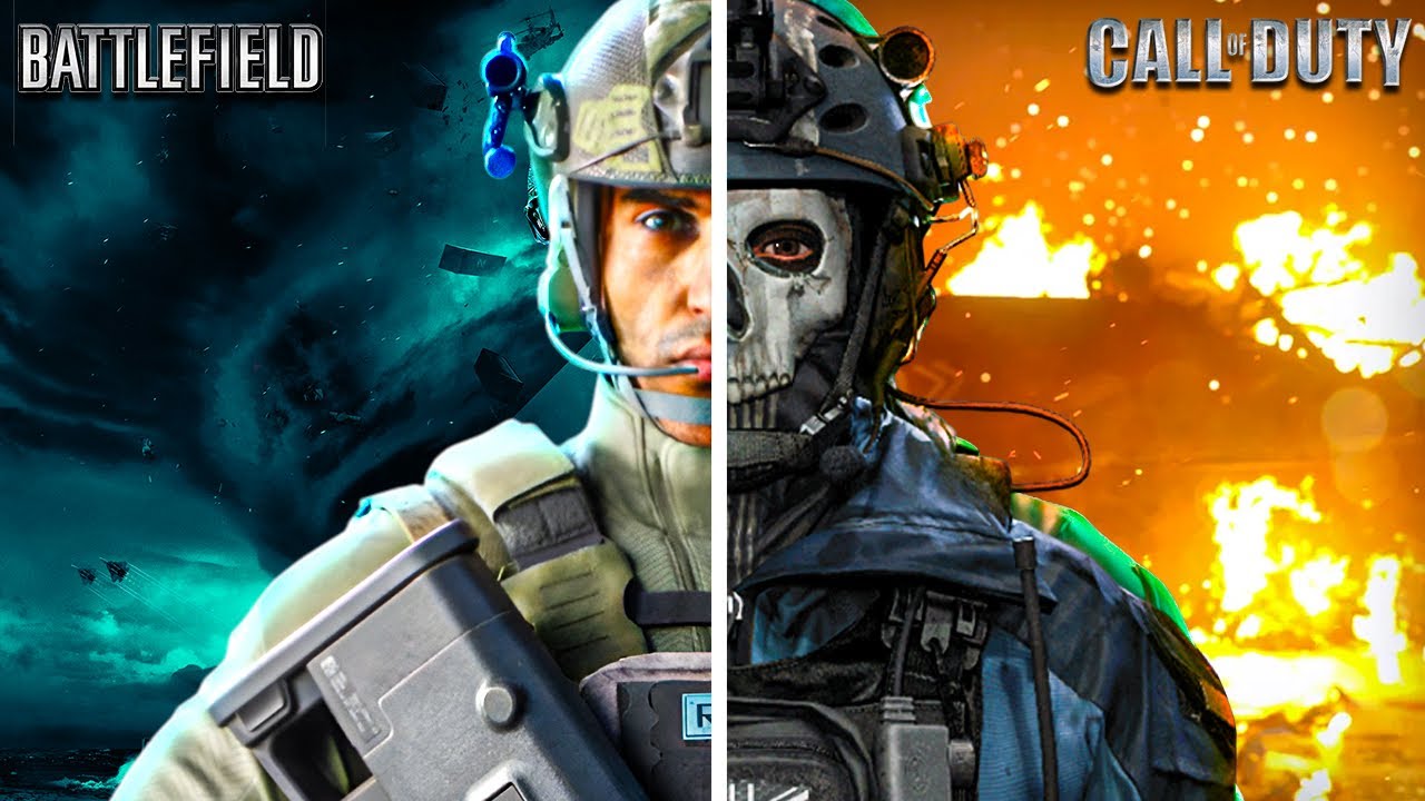 The Complete History of Call of Duty vs Battlefield