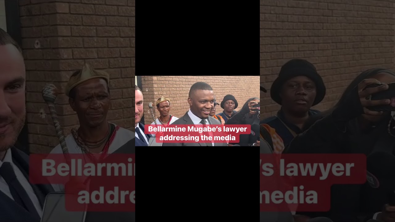 Bellarmine Chatunga Mugabe’s Lawyer Addressing The Media #breakingnews #viralvideo #trending 