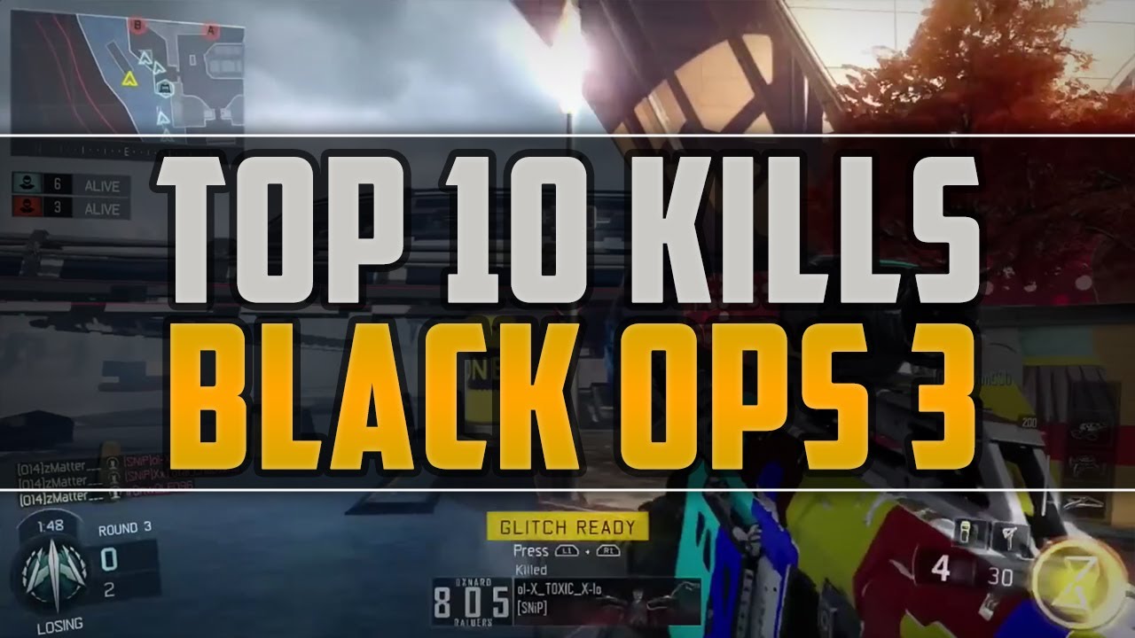 Call of Duty: Top 10 Best Black Ops 3 Kills of all time! (Best BO3 Sniping Clips Ever)