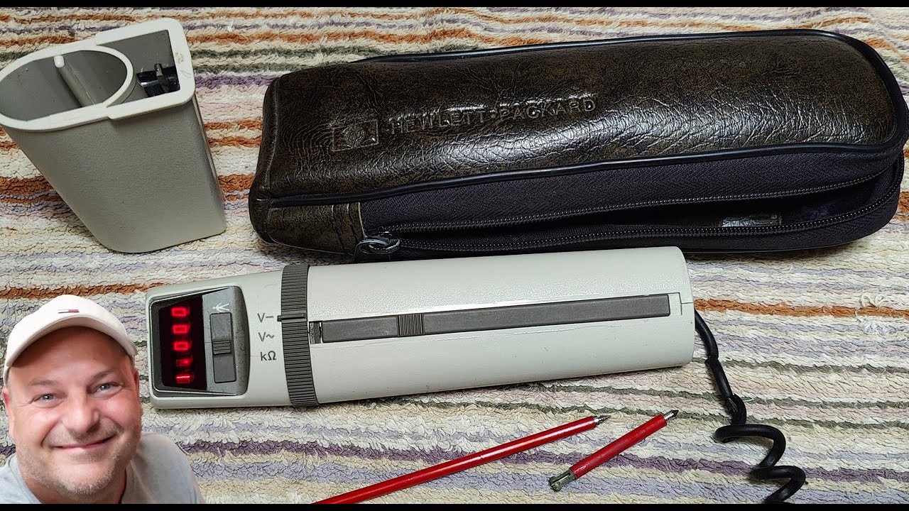 HP 970A Probe pen Multimeter 3½ digit 1000 count test teardown