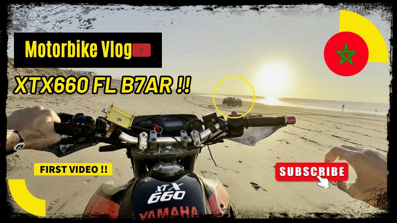 YAMAHA XTX 660 🔥 FL B7AR 🇲🇦 🏍️🌊